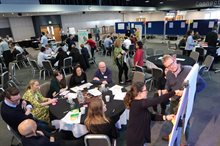 A roundtable discussion during the PhD Project Generation Event 2020